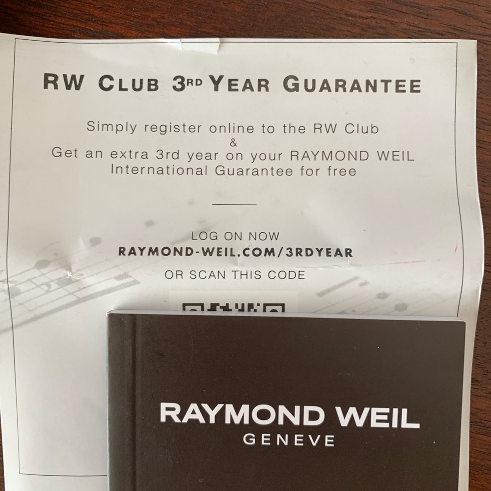 Diamond Watch Authentic Raymond Weil NWT - Picture 6 of 8